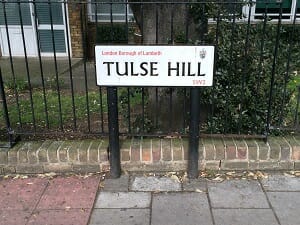 Tulse Hill Sign