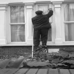 Low Level Window Cleaning Outstretched