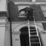 Window cleaning using traditional methods in Camberwell