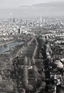 A view over central London